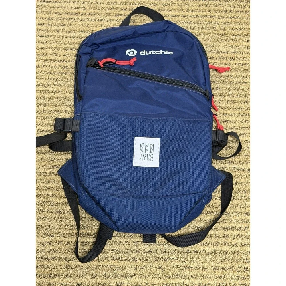 Topo Designs Cordura Design Backpack Olive Green Blue Red Daypack Dutchie